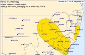 Millones de australianos están en la mira mientras tormentas severas azotan el estado australiano, mientras los expertos advierten que el clima salvaje podría durar HORAS.