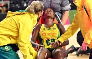 Noticias de netball 2025 | Lesión de Aryang el domingo; Fin de diamantes contra helechos plateados; Copa Constelación, Australia vs Nueva Zelanda