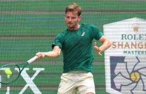 David Goffin supera la pérdida del primer set, progreso en Shanghai