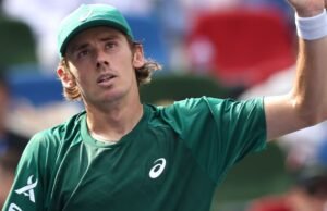 Alex de Minaur va a Shanghai Masters; Molesto de rubo