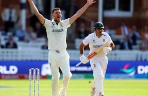 Ashes 2025-26: Hazlewood se siente lo suficientemente en forma para jugar las cinco pruebas contra Inglaterra