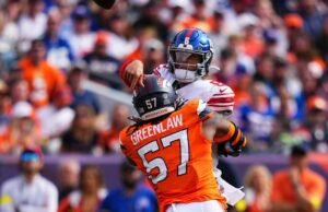 Dre Greenlaw de los Broncos suspendido 1 juego por conducta hacia el árbitro