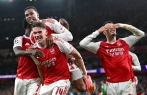El Arsenal logra la victoria en la Liga de Campeones ante el Atléti
