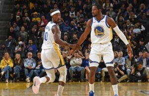 Jimmy Butler y Jonathan Kuminga llevan a los Warriors a su primera victoria