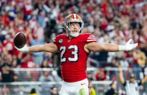 Tendencias de objetivos de Fantasy Football de la semana 7: Christian McCaffrey está en camino de lograr la mejor temporada de recepción de RB de la historia