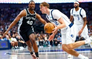 Cooper Flagg anota doble-doble pero dice que el debut de los Mavs “no es genial”