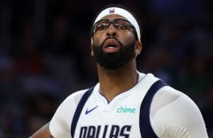Anthony Davis de los Mavs en el día a día, incierto para el partido de México