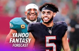 Dumping de datos de la semana 5: las águilas siempre tienen banderas rojas importantes y estos WR están a punto de despegar