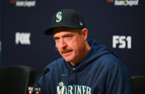 Playoffs de la MLB de 2025: el manager de los Marineros, Dan Wilson, sobre la decisión de iniciar con Eduard Bazardo en lugar de George Springer: ‘A veces hay que vivir y morir con eso’