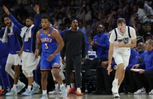 Cooper Flagg pierde 10 puntos mientras los Mavericks se aferran a vencer a Thunder durante sus comienzos en la pretemporada