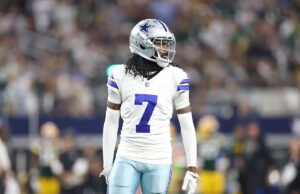 Trevon Diggs de los Cowboys choca con Commanders después de que un accidente doméstico lo pusiera en protocolo de conmoción cerebral