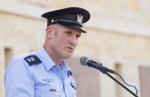 El Chef Tomer Bar de la IAF no busca extender el mandato, que debería renunciar en abril