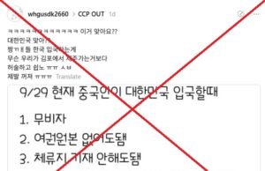 Los turistas chinos siempre están sujetos a las reglas de inmigración de Corea del Sur, a diferencia de las quejas en línea