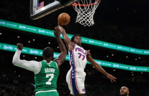 El novato de los 76ers, VJ Edgecombe, rompe el viejo récord de LeBron James con un primer cuarto histórico en su debut en la NBA
