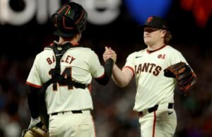 Patrick Bailey y Logan Webb de SF Giants nombrados finalistas del Guante de Oro 2025