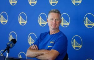 Steve Kerr de Warriors habla sobre el entrenador, Jonathan Kuminga