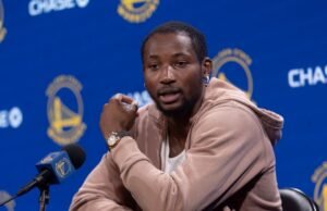 Jonathan Kuminga habla después de haber firmado con los guerreros