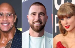 Dwayne Johnson bromea sobre que Travis Kelce tendrá hijos con Taylor Swift