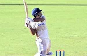 India U-199 domina Australia U-19 para ganar la primera prueba para los jóvenes por una ronda y 58 puntos