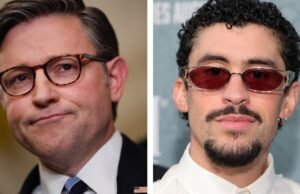 El presidente de la Cámara de Representantes, Johnson, golpea a Bad Bunny en el Super Bowl y favorece a Lee Greenwood