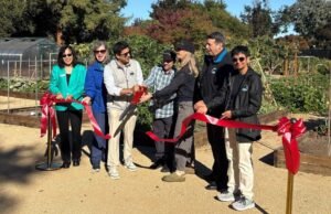 Reabre jardín comunitario en el parque El Quito de Saratoga