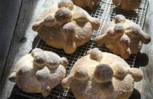 Excelente receta mexicana de pan de muerte con chocolate