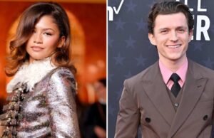 Zendaya toca la cabeza en una semana metálica mini-metálica a la moda de París