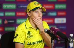 Alyssa Healy no jugará el próximo Mundial ODI, Australia pierde la semifinal ante India