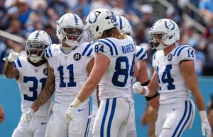 Clasificación PPR Fantasy Football de Justin Boone para la semana 8