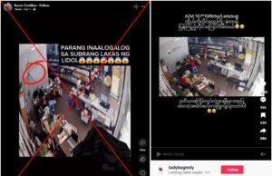 Videos antiguos que se comparten erróneamente como el impacto del terremoto de las Filipinas Mortales