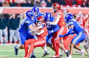 Hombre arrestado por supuestamente amenazar con matar a los fanáticos de Utah en el estadio LaVell Edwards durante el partido del sábado en BYU