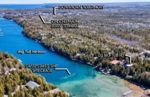 Las fotos muestran una casa de un millón de dólares junto al agua en Ontario que domina un verdadero restos