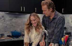 John Corbett en ‘y al igual que este “final, la ruptura de Carrie y Aidan