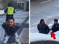 El rapero Adamn Killa arrestado por la policía después de rogar a la policía que lo arrestara