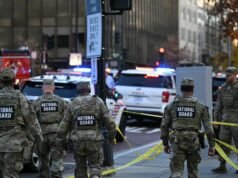 Sospechoso identificado en tiroteo de la Guardia Nacional, mírelo detenido