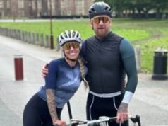 Revelado: el héroe olímpico Sir Bradley Wiggins está saliendo con un ciclista estadounidense e influyente en las redes sociales que lo ayudó a reavivar su amor por el deporte.