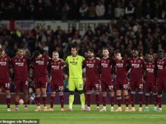 Los jugadores del West Ham usarán amapolas, a pesar de que los correos electrónicos filtrados del club sugirieron que las eliminarían para “garantizar que nadie se sienta bajo presión”