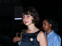 Impresionantes vistas de la próxima primera dama de Nueva York, de 28 años, al descubierto en el trabajo de un artista hipster