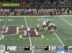 El increíble ‘Thicc Six’ se vuelve viral cuando un imponente liniero de 320 libras logra un increíble touchdown de 60 yardas