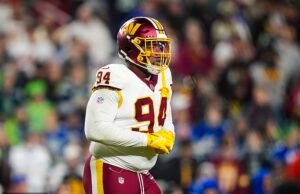 La NFL toma medidas para castigar a la estrella de los Commanders que golpeó a su rival en un colapso salvaje a mitad del juego