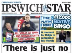 La burla del periódico de Ipswich contra Norwich, rival del campeonato en apuros, fracasa cuando los fanáticos señalan el error