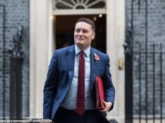 Wes Streeting niega el complot para derrocar a Keir Starmer como primer ministro, insistiendo en que “alguien miró demasiado a los traidores famosos”