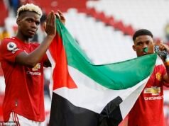 Paul Pogba, ex estrella del Manchester United, entre los 70 atletas que firmaron una carta exigiendo la prohibición de la UEFA en Israel