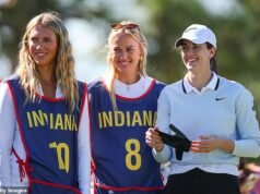Caitlin Clark hace un gran regreso al centro de atención en el LPGA Pro-Am… e incluso su ‘repugnante’ actuación no puede calmar el frenesí de los fanáticos.