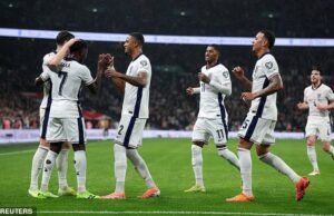 Revelado: el exclusivo club de Inglaterra puede unirse a la final de clasificación para la Copa del Mundo, ya que los Tres Leones aspiran a convertirse en la primera nación en lograr la hazaña en 35 AÑOS
