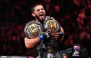 Islam Makhachev derrota a Jack Della Maddalena y se convierte en doble campeón en UFC 322