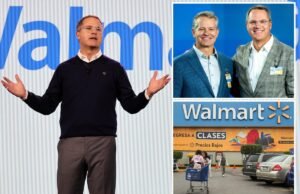 El director ejecutivo de Walmart, Doug McMillon, se jubila después de 15 años en el minorista