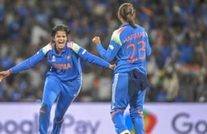 Final IND vs SA: Shafali Verma toma el terreno en la Copa Mundial Femenina inaugural