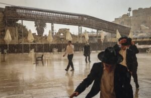 Señales de que el invierno ha llegado a Jerusalén