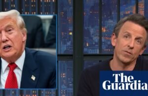 Seth Meyers sobre Trump: ‘El presidente más impopular de todos los tiempos’ | Resumen de televisión nocturna